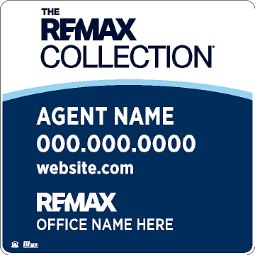 Re/Max 2'x2' Collections Sign