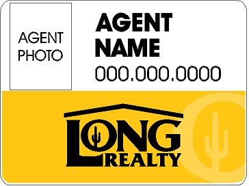 LONG 18"x 24" Photo Sign