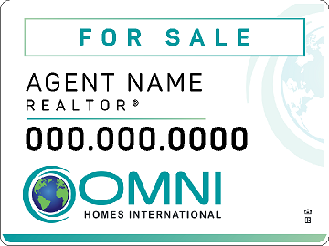 Omni Homes 18"x24" For Sale Signs