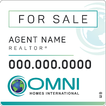 Omni Homes 2'X2' For Sale Sign