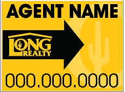 Long Realty Metal Directionals with Stakes