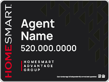 HomeSmart 18" x 24" For Sale Signs- Black