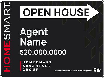 HomeSmart Open House Signs (No Stands)Black