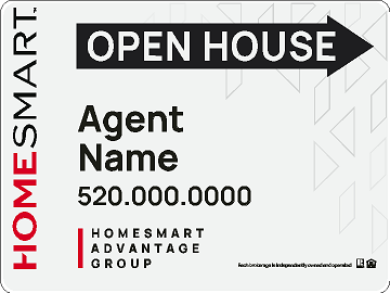 HomeSmart Open House Signs with Stands