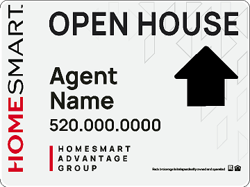 HomeSmart Open House Straight Ahead (No Stands)