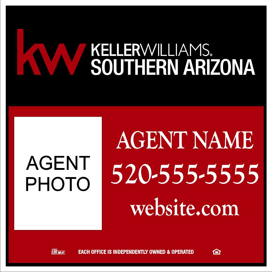 Keller Williams 2' x 2' Photo Sign