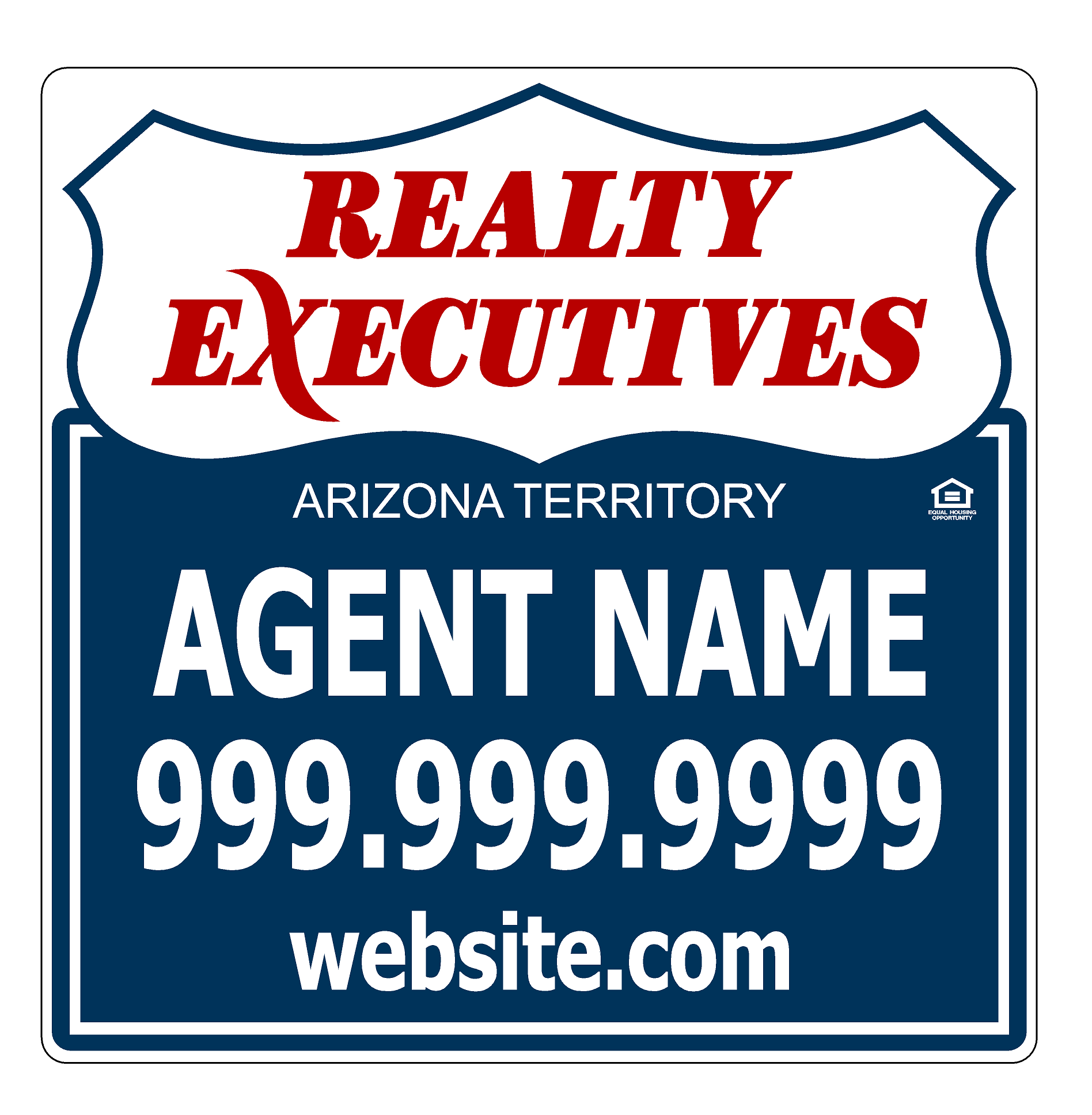 Realty Executives 2' X 2' For Sale Signs