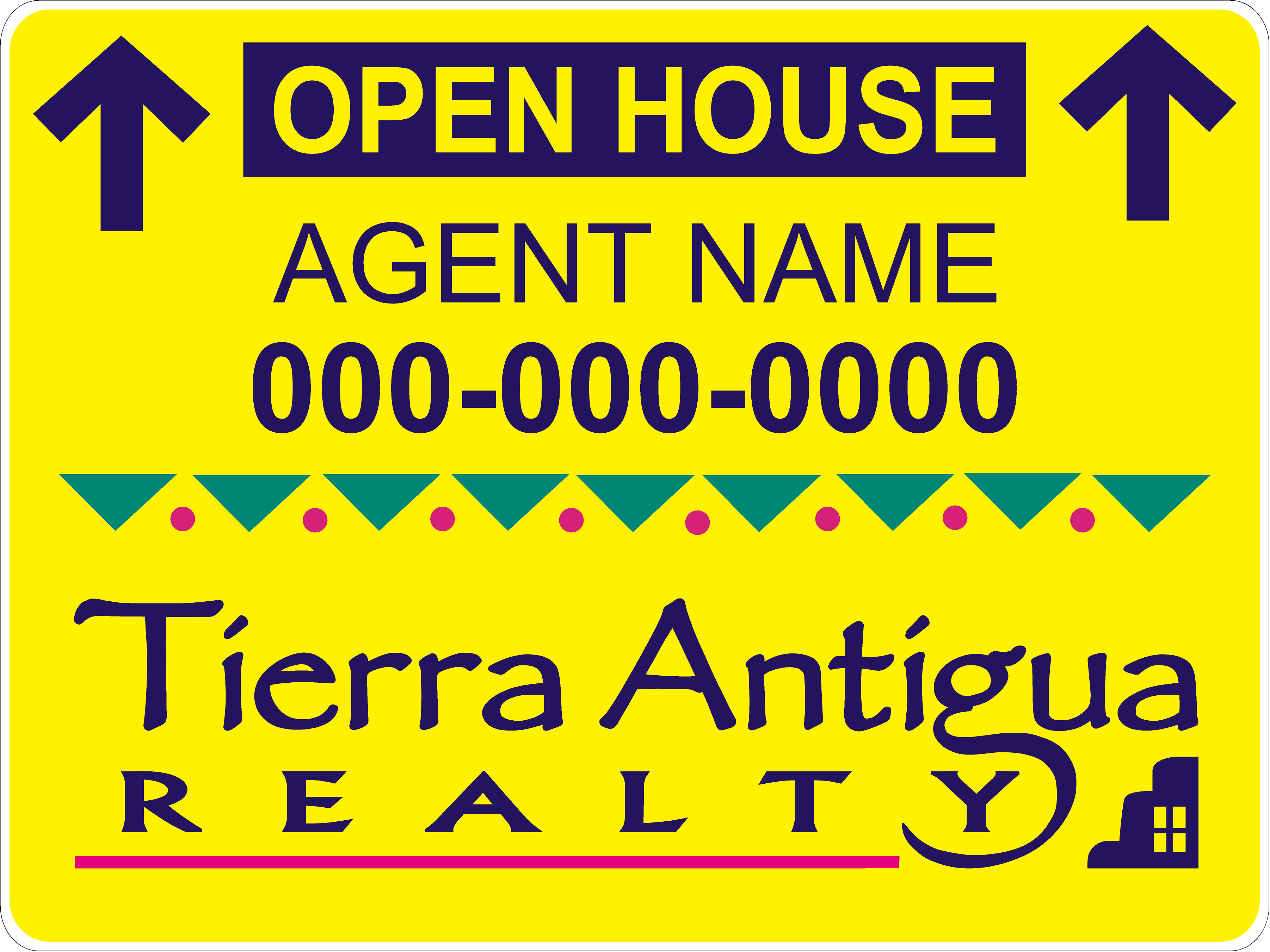 Tierra Antigua Open House Straight Ahead (No Stands)